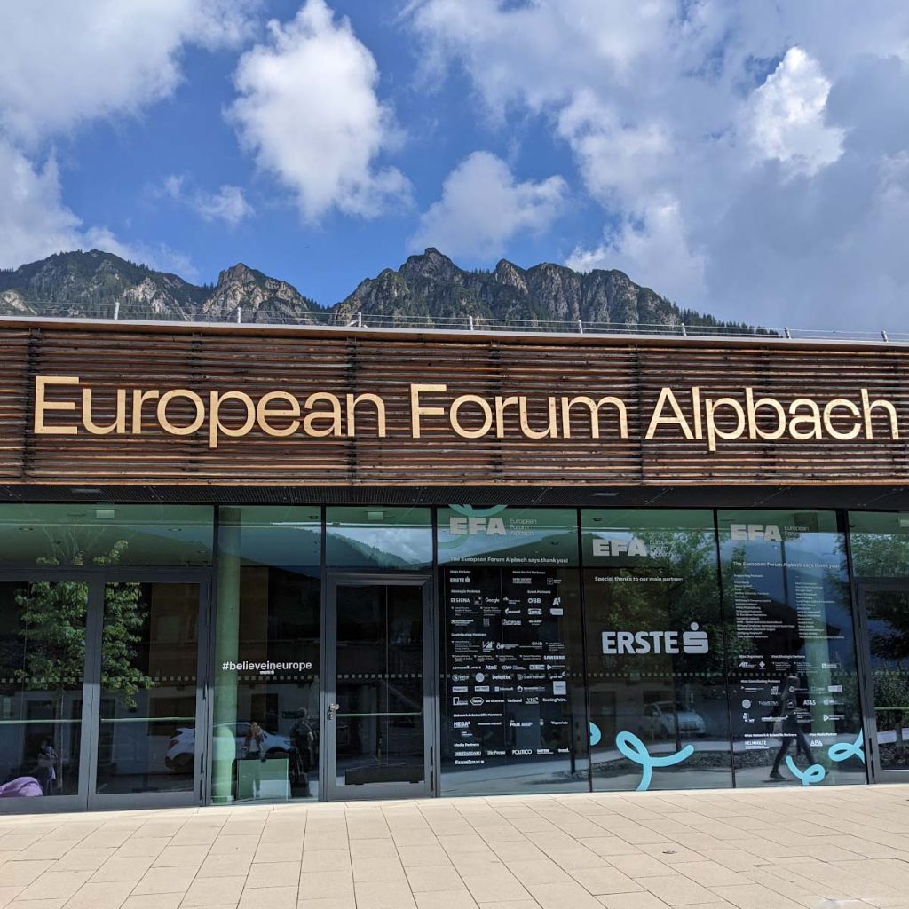 Das European Forum Alpbach hat auch dieses Jahr wieder stattgefunden